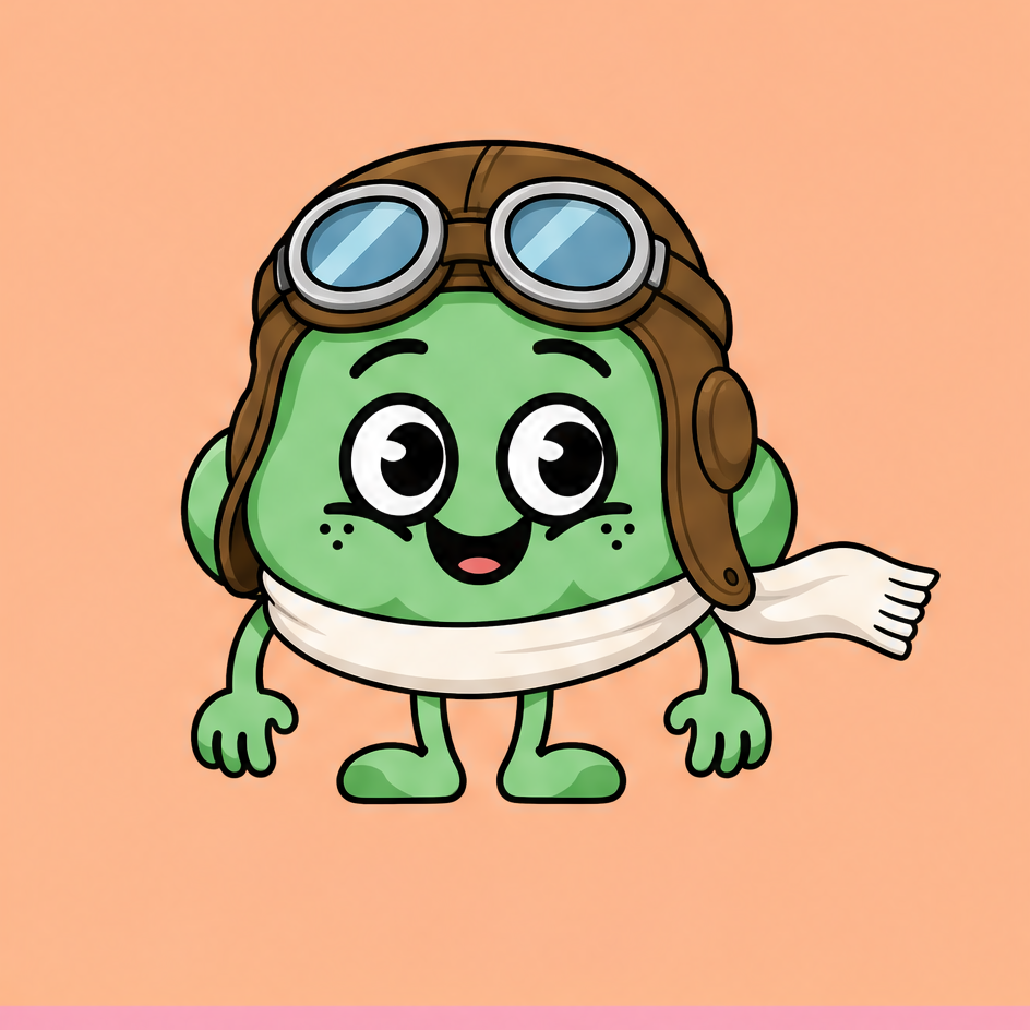 FARTKMM aviator character artwork